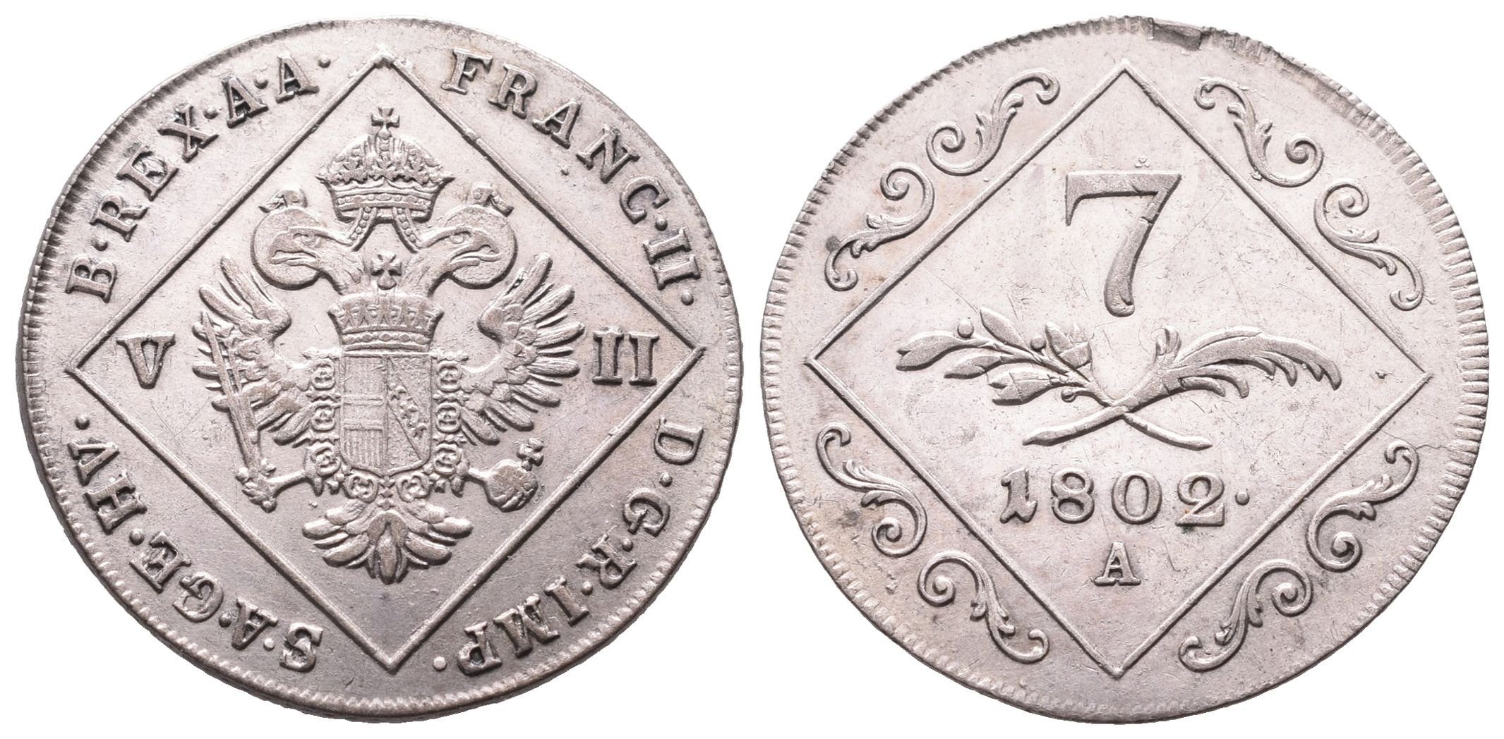 František II., 7 Krejcar 1802 A