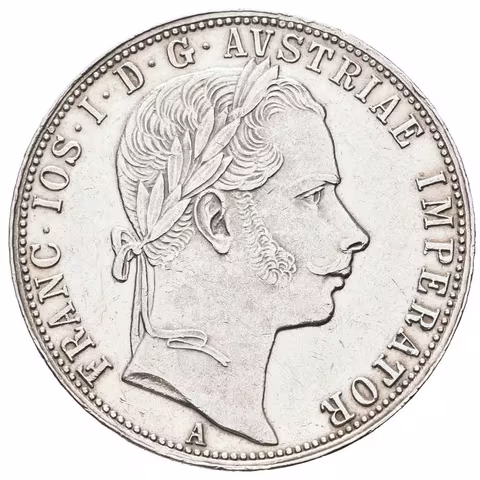 Zlatník 1860 A, bez tečky za REX, zbytky lesku, rysky