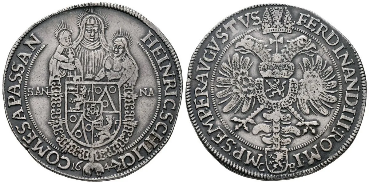 Šlik Jindřich, 1612 - 1650 — 1