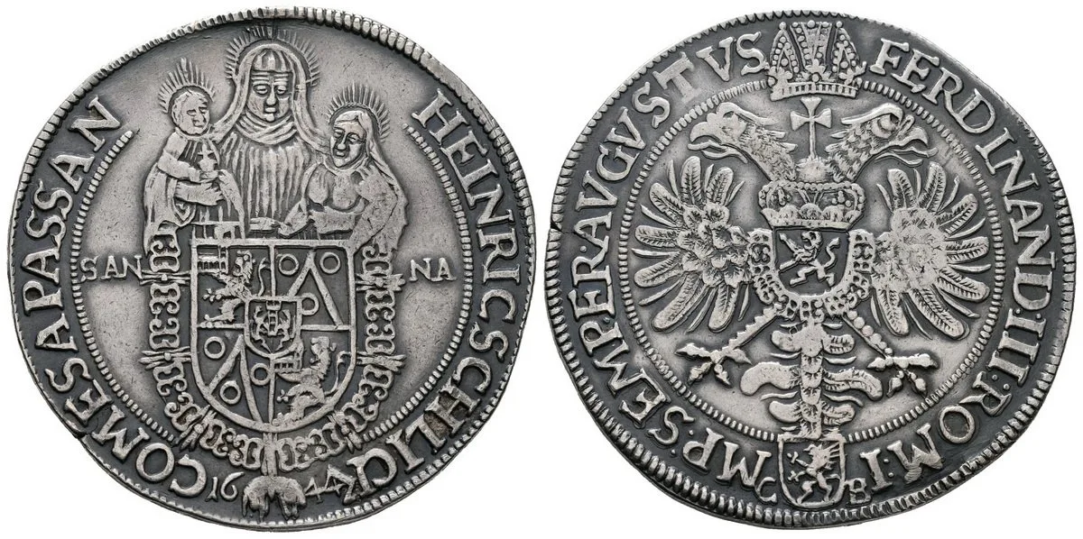 Šlik Jindřich, 1612 - 1650 — 1