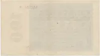 Německo, 100 Millionen Mark 1923, Kreuzblütten, Ro.106h - fotografie 2