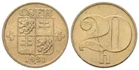 20 Haléř 1991