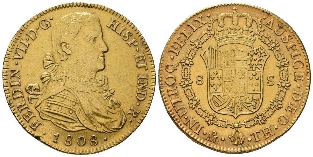Mexiko, Ferdinand VII., 1808 - 1821 — 1
