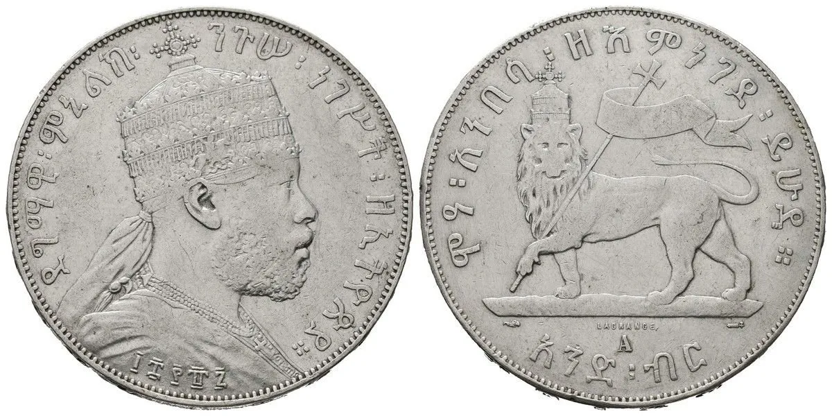 Etiopie, Menelik II., 1889 - 1913 — 1