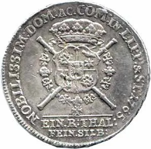 Schaumburg - Lippe, Wilhelm I. Friedrich Ernst, 1748 - 1777 — 1