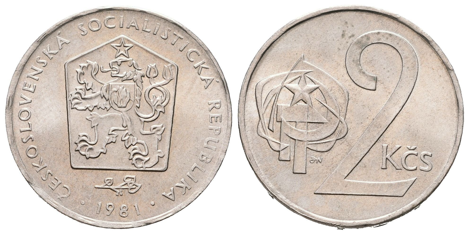2 Koruna 1981