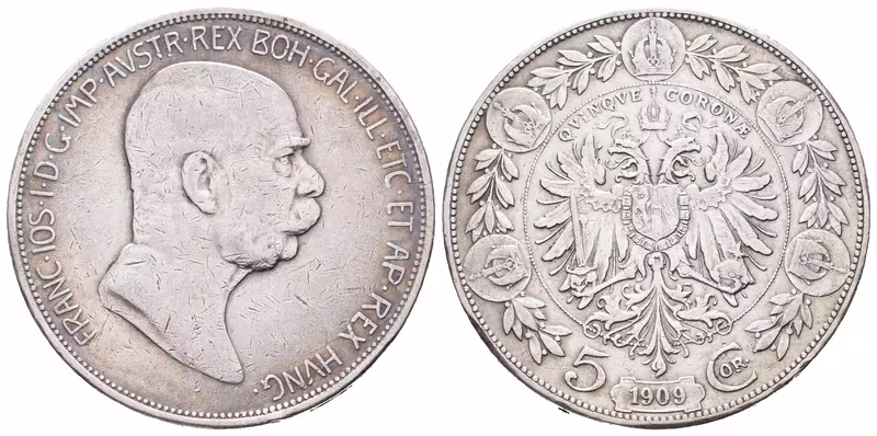 5 Koruna 1909