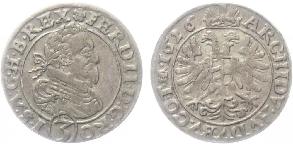 Ferdinand II., 1619 - 1637 (Mince dobrého zrna) — 1