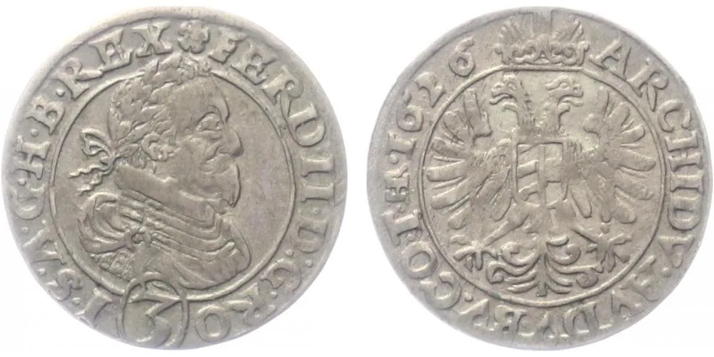 Ferdinand II., 1619 - 1637 (Mince dobrého zrna) — 1