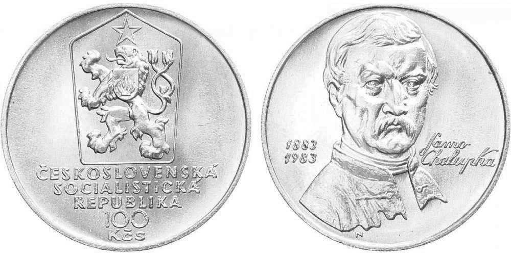 100 Kčs 1983 - Samo Chalupka