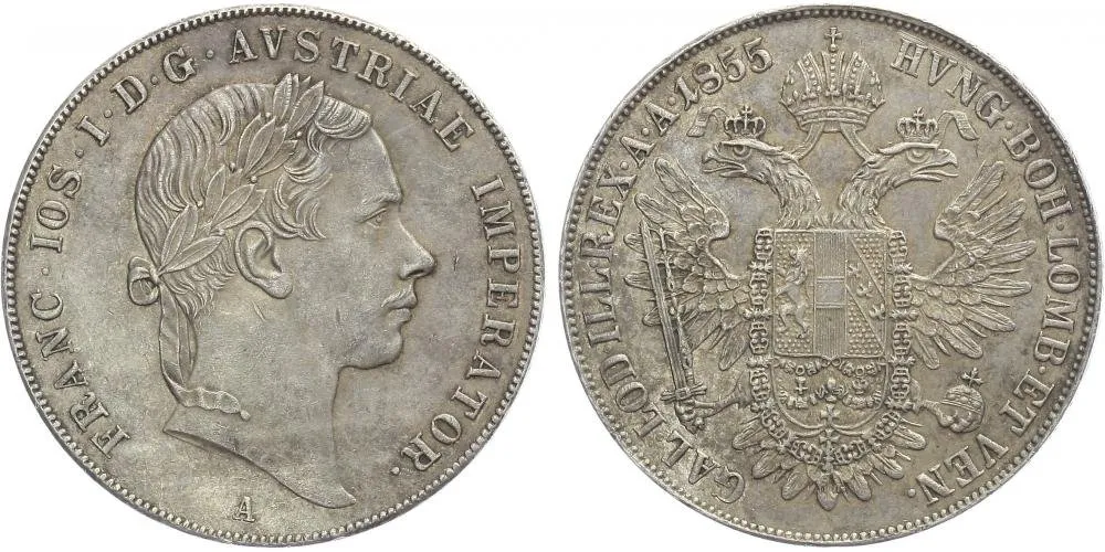 Konvenční měna, 1848 - 1857 — 1