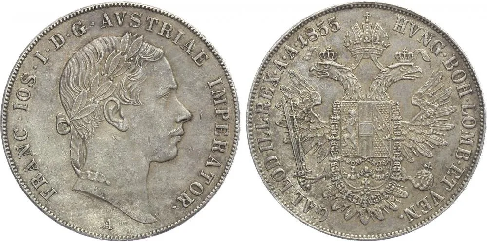 Konvenční měna, 1848 - 1857 — 1