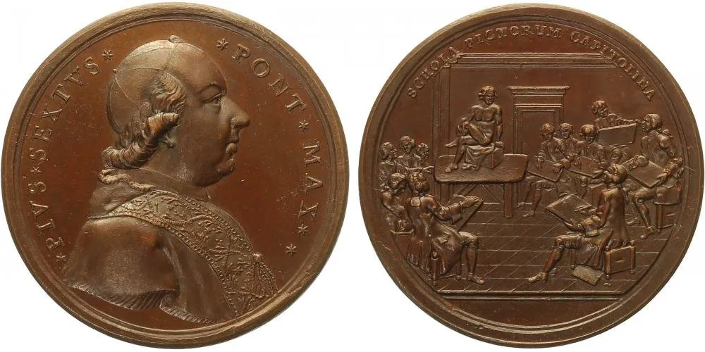 Vatikán, Pius VI., 1775 - 1799 — 1
