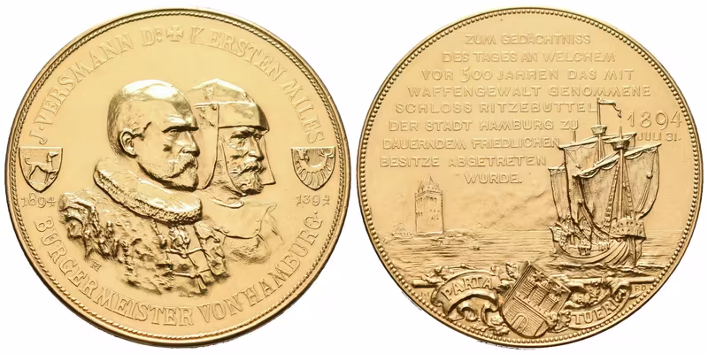 Hamburg, Portugalöser (100 Mark) 1894