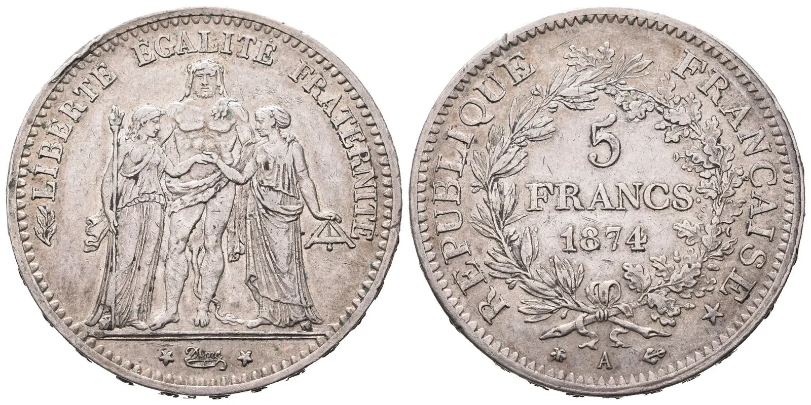 Francie, 5 Frank 1874 A