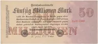 Německo, 50 Millionen Mark 1923, Ro.97b