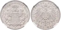 Hamburg, 2 Marka 1904 J - NGC - fotografie 2