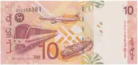 Malajsie, 10 Ringgit (2001), P.42d - fotografie 2