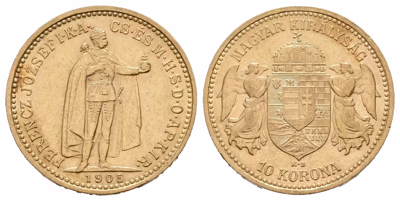 10 Koruna 1905 KB