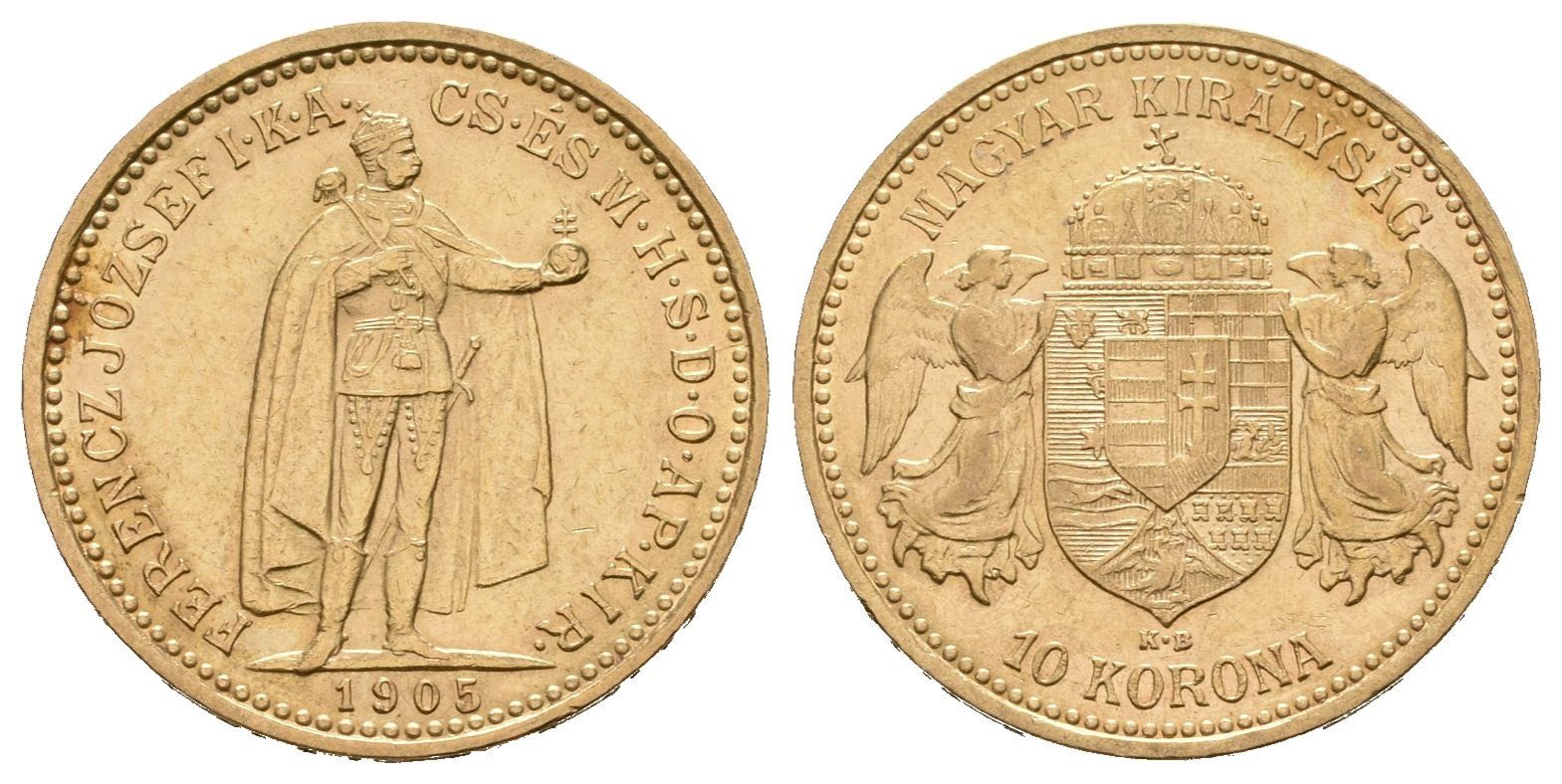 10 Koruna 1905 KB