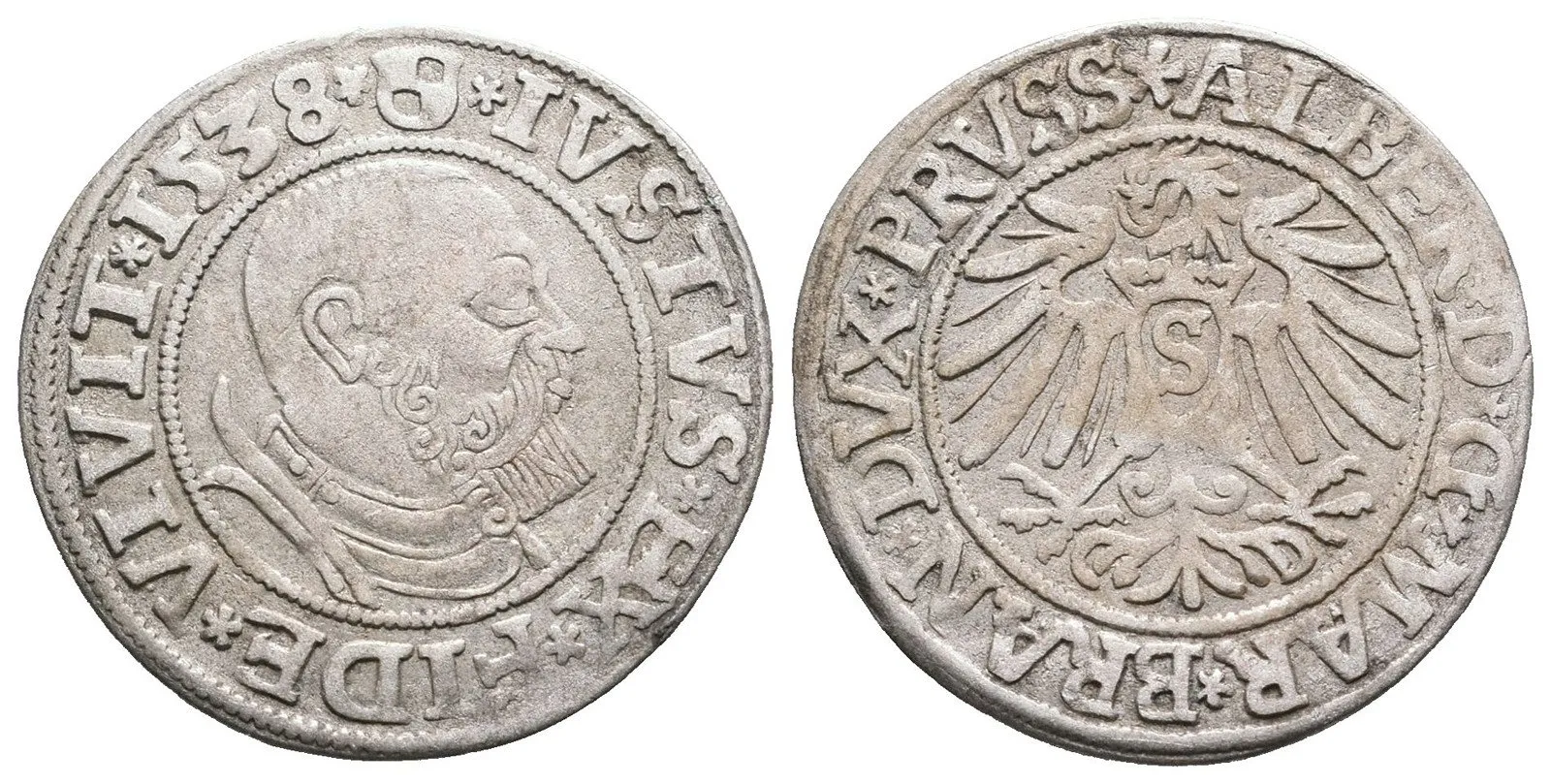 Prusko, Albrecht von Brandenburg, 1525 - 1568 — 1