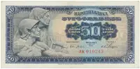 Jugoslávie, 50 Dinara 1965, P.79b