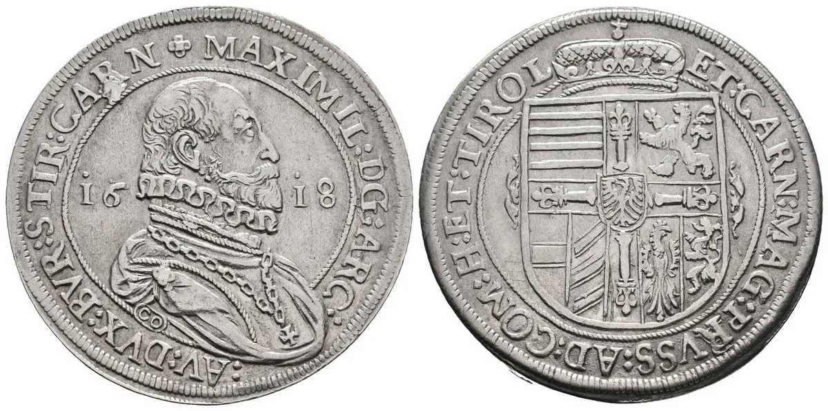 Arcivévoda Maximilian, 1590 - 1618 — 1