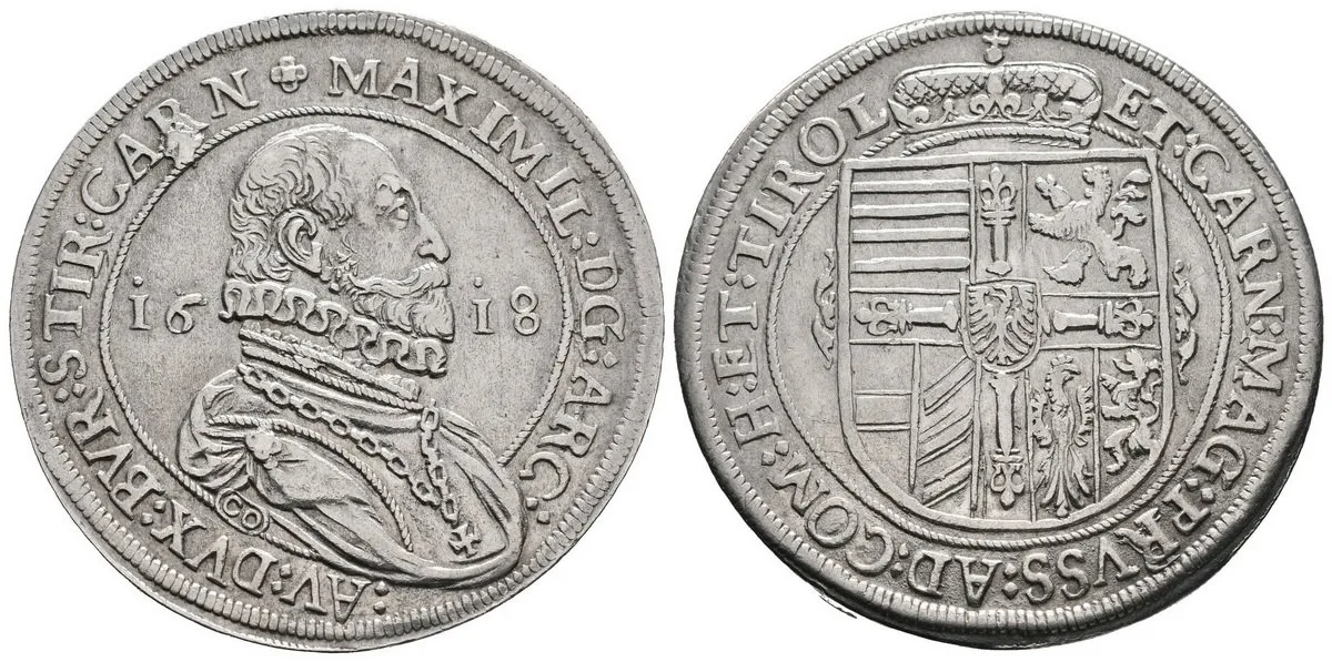 Arcivévoda Maximilian, 1590 - 1618 — 1