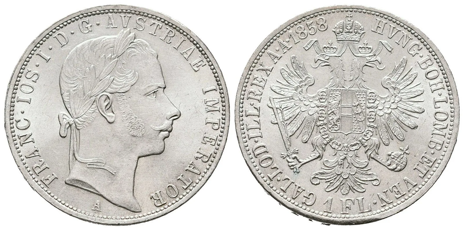 Rakouská a spolková měna, 1857 - 1892 — 1
