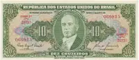 Brazílie, 10 Cruzeiros (1960), P.159f