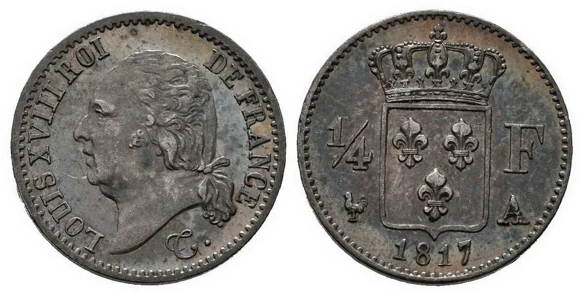 Francie, Louis XVIII., 1815 - 1824 — 1