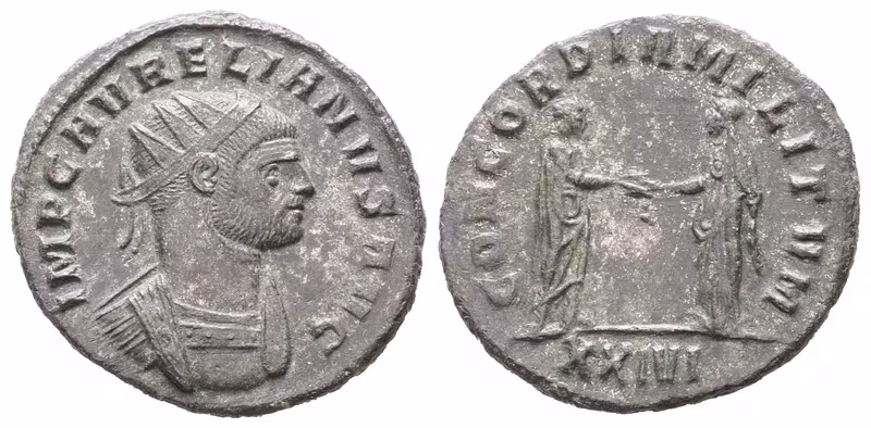 Aurelianus, antoninián, Siscia, RIC 244