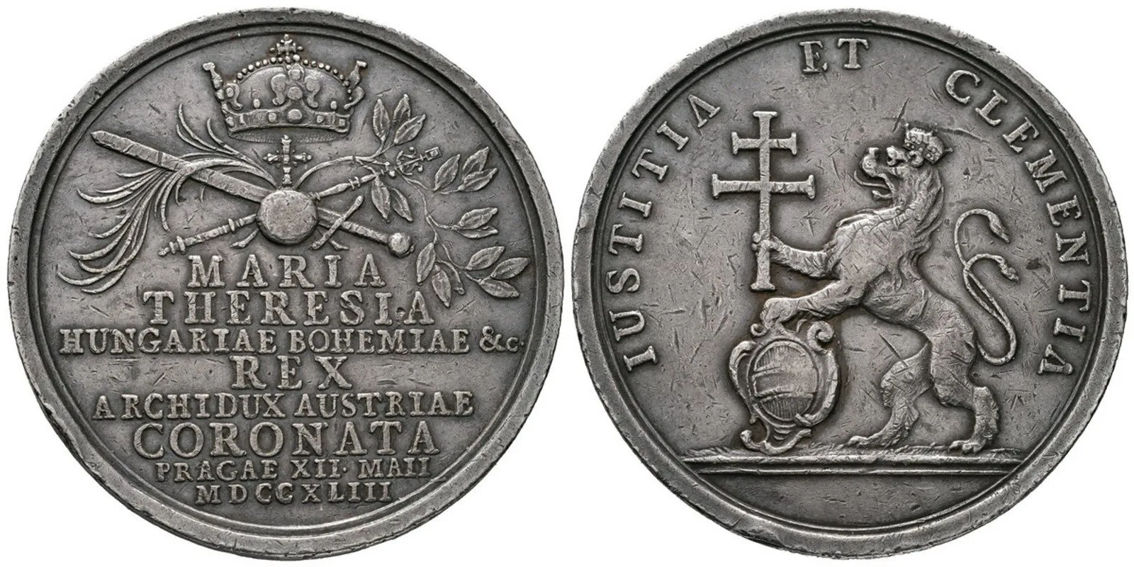 Marie Terezie, 1740 - 1780 — 1
