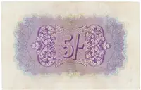 Velká Británie, 5 Shillings (1943), BMA - vojenské vydání, P.M4 - fotografie 2
