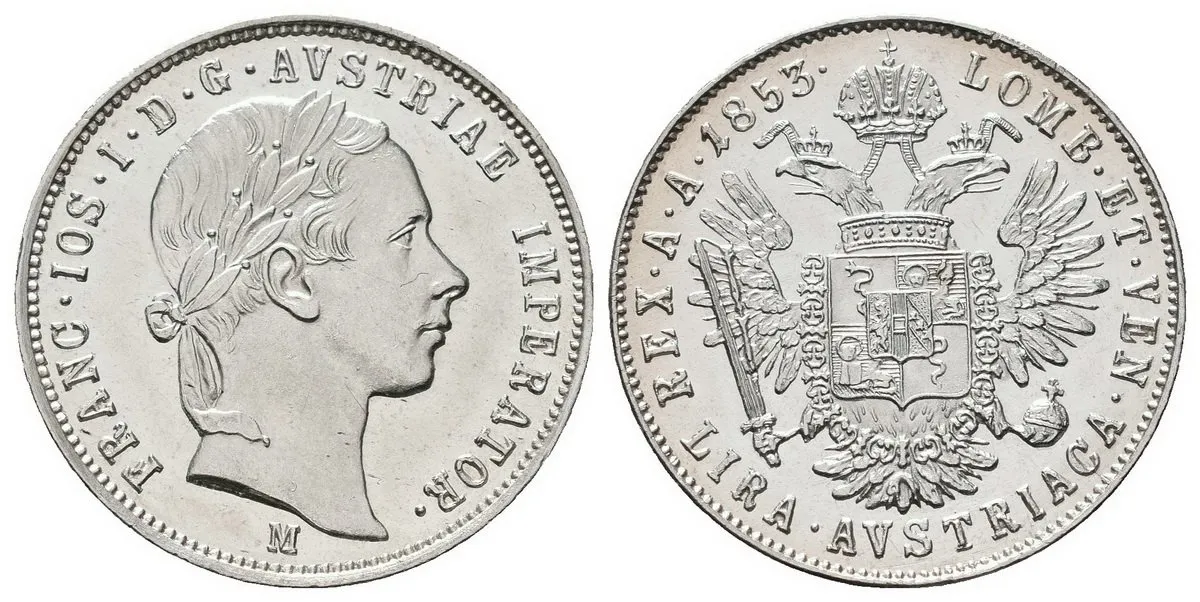 Konvenční měna, 1848 - 1857 — 1
