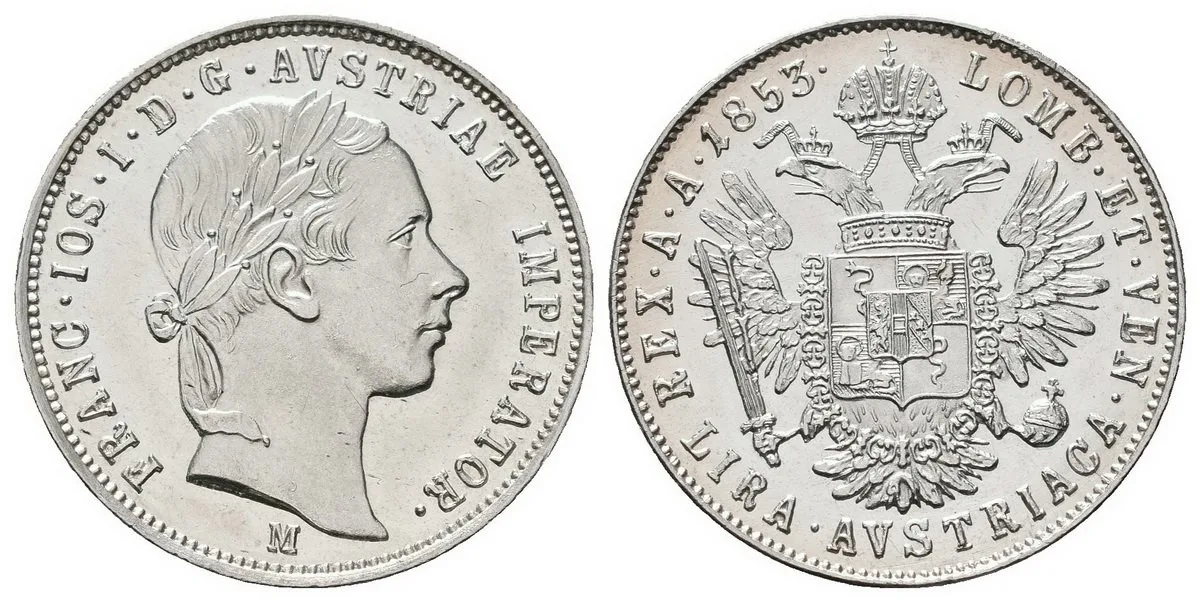 Konvenční měna, 1848 - 1857 — 1