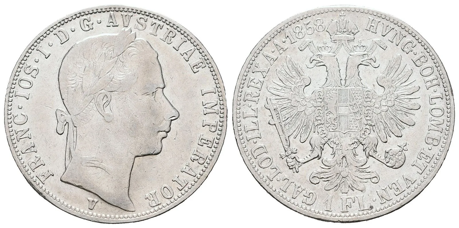 Rakouská a spolková měna, 1857 - 1892 — 1