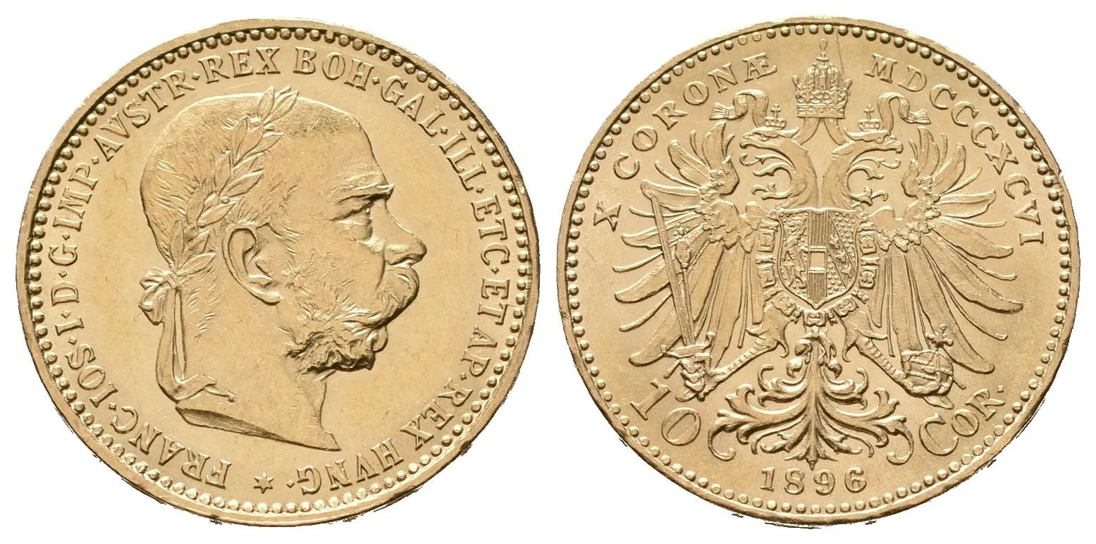 10 Koruna 1896