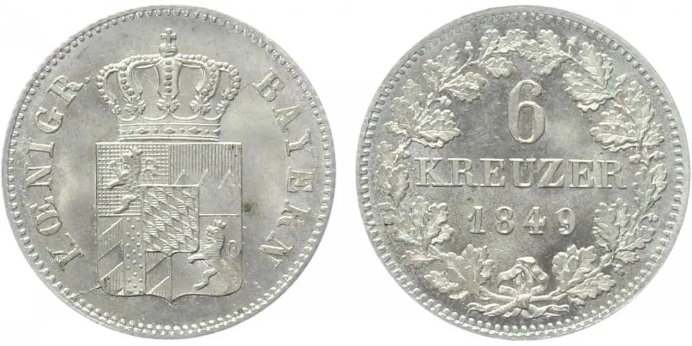 Bavorsko, Maximilian II., 1848 - 1864 — 1