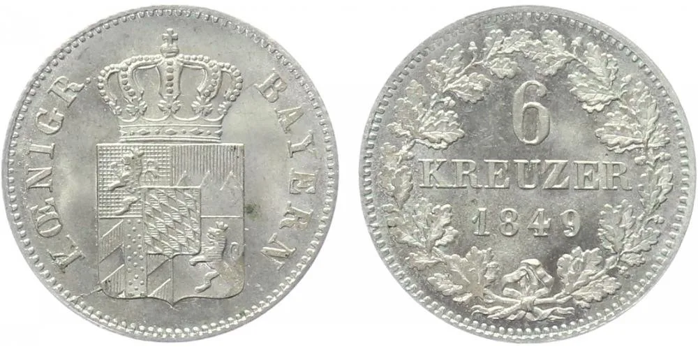 Bavorsko, Maximilian II., 1848 - 1864 — 1