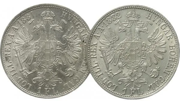 Rakouská a spolková měna, 1857 - 1892 — 1