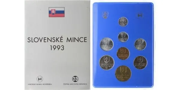Ročníková sada mincí 1993 - SR