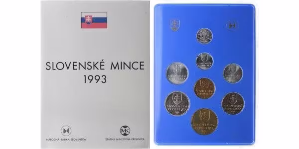 Ročníková sada mincí 1993 - SR