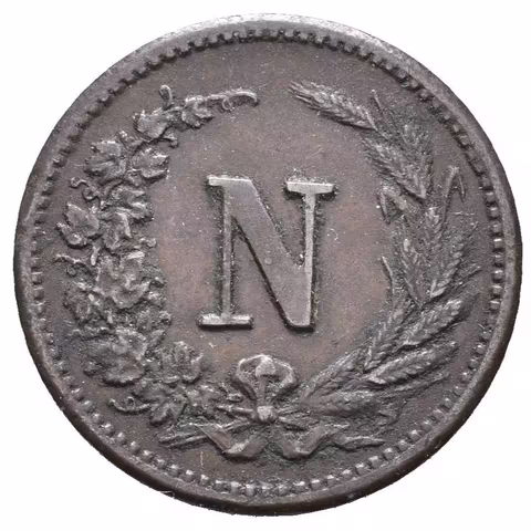 Hořovice - František Josef Nejedlý, známka na 1/2 litru piva. Cu 20 mm,
