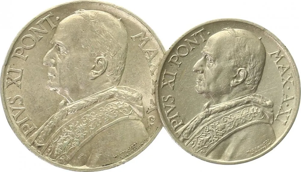 Vatikán, Pius XI., 1922 - 1939 — 1