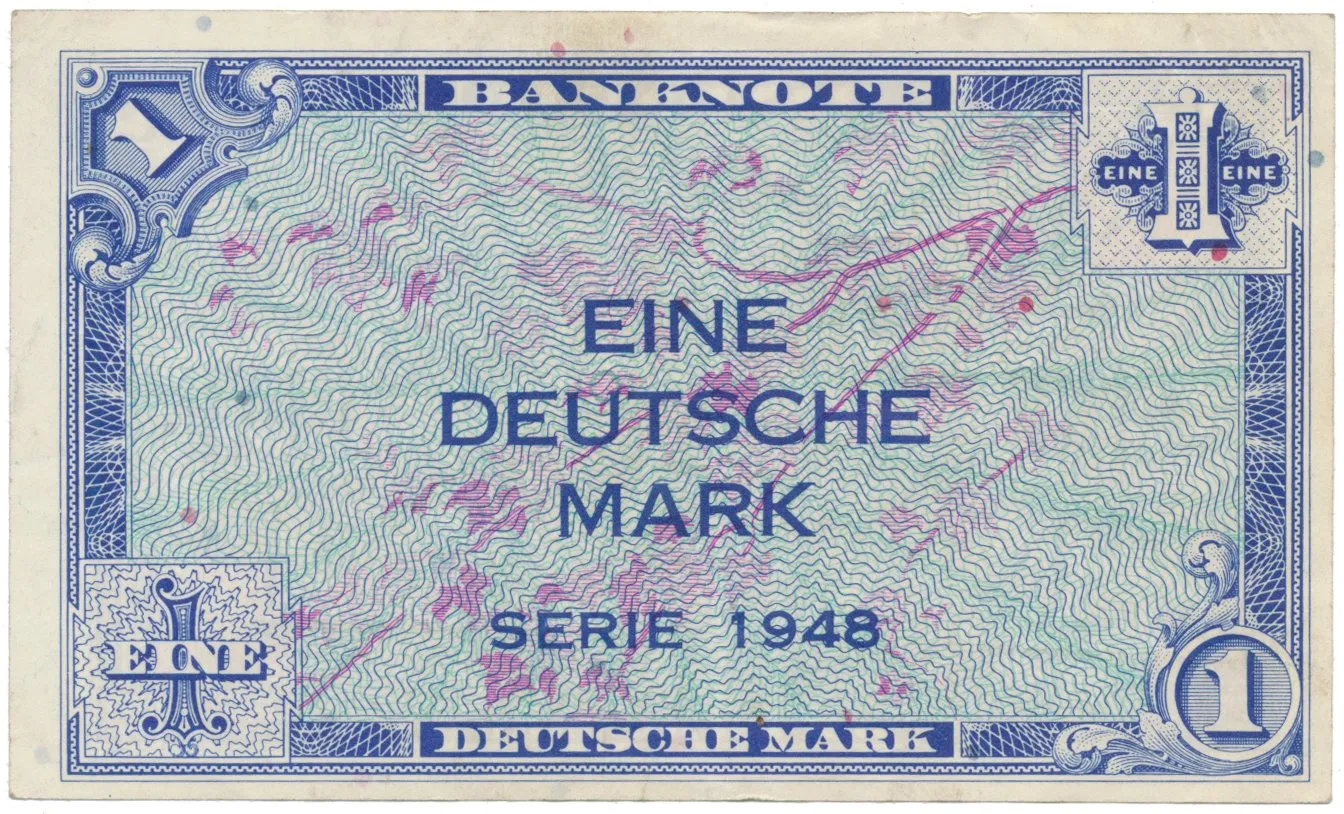 Německo - NSR, 1 DM 1948, Ros.232
