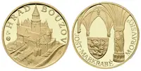 Medaile 2011 (Horák) - Hrad Bouzov. Au 0,999, 22 mm (7,78 g), kapsle, certifikát, — 1