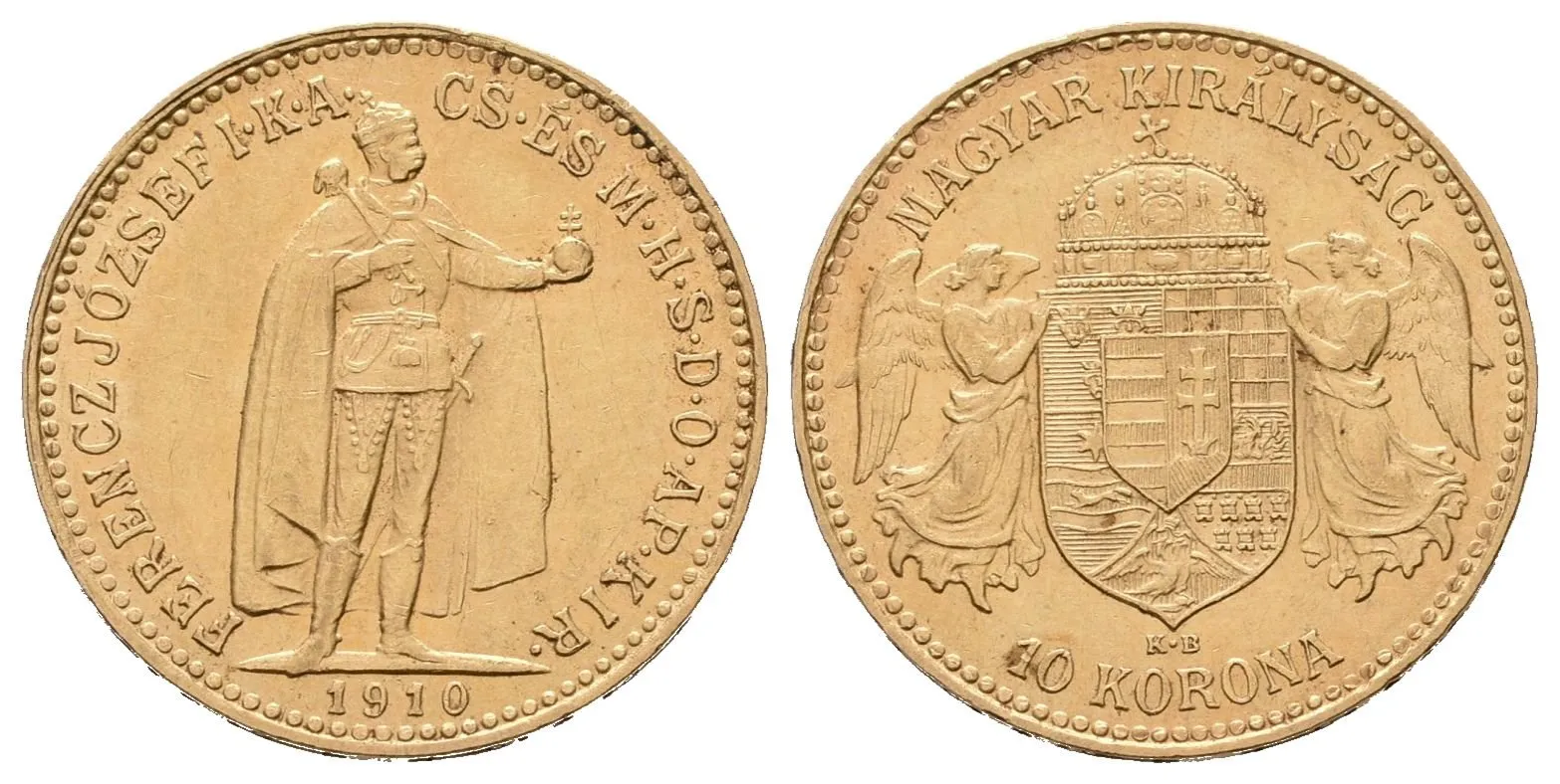 10 Koruna 1910 KB
