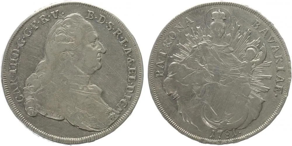 Bavorsko, Karl Theodor, 1777 - 1799 — 1
