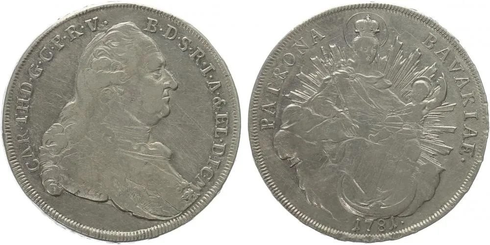 Bavorsko, Karl Theodor, 1777 - 1799 — 1